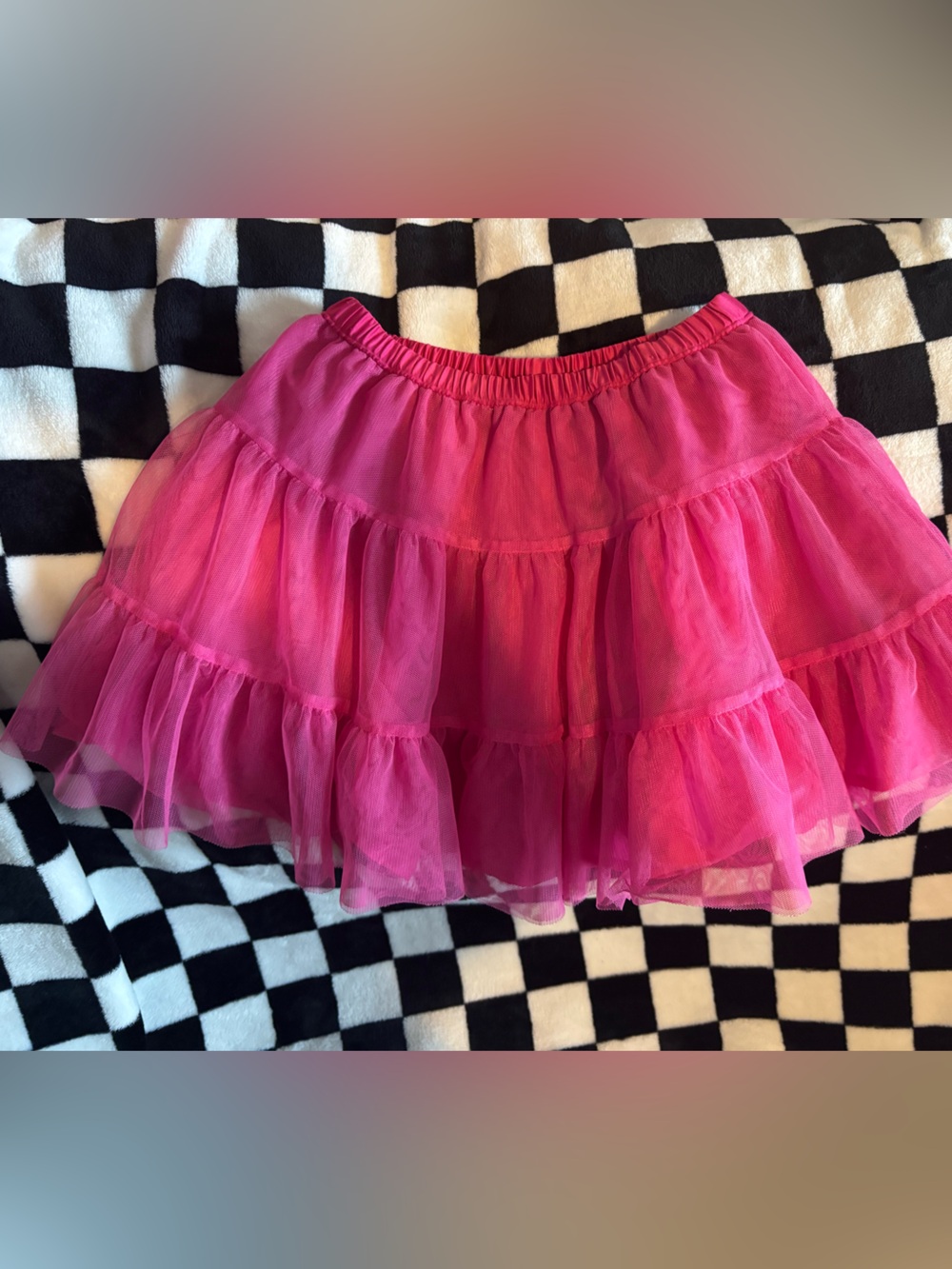 Girls size 6 pink skirt